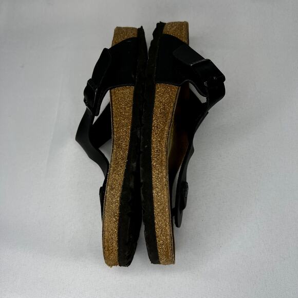 BIRKENSTOCK Giza BS Black 0043691 Birko-Flower Sughero EVA Flip Flop Size - Picture 6 of 9